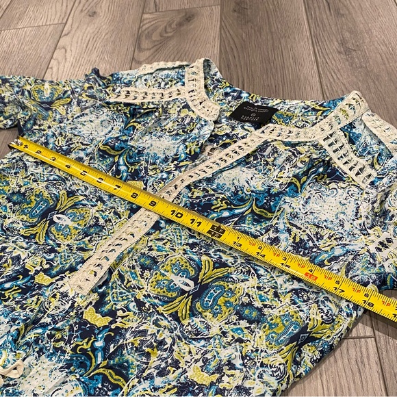 Twelfth Street by Cynthia Vincent Romper Women’s S Multicolor Snap Button 110572 - Picture 11 of 16